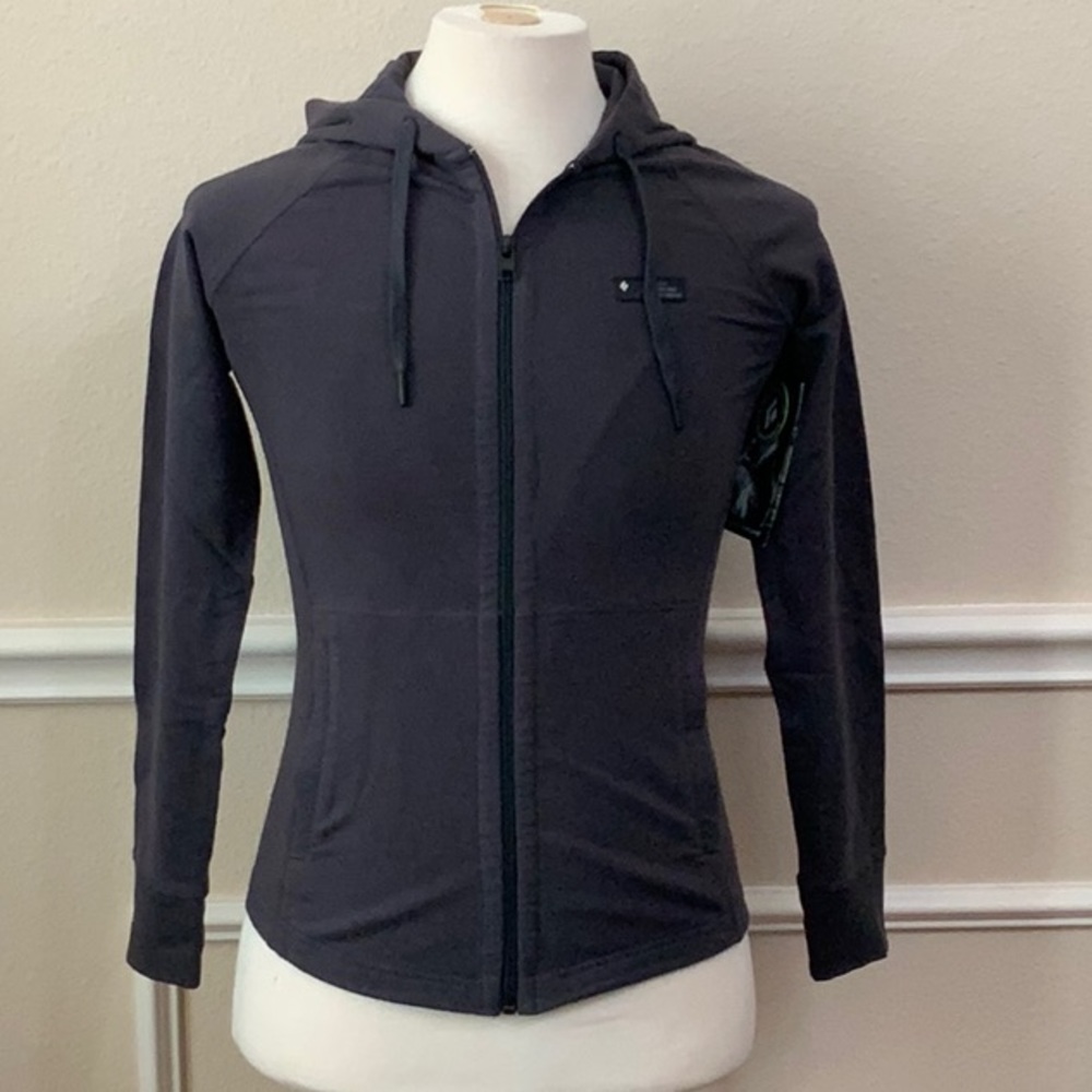 Black Diamond EVERYDAY FULL ZIP HOODY- Carbon